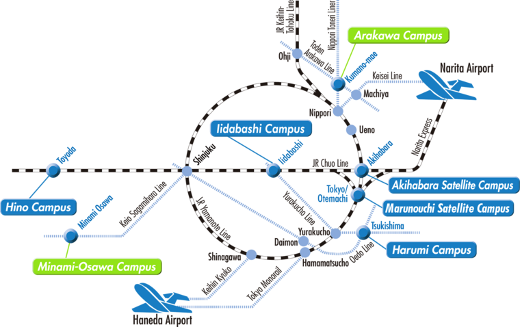 Campus Location and Transit Information